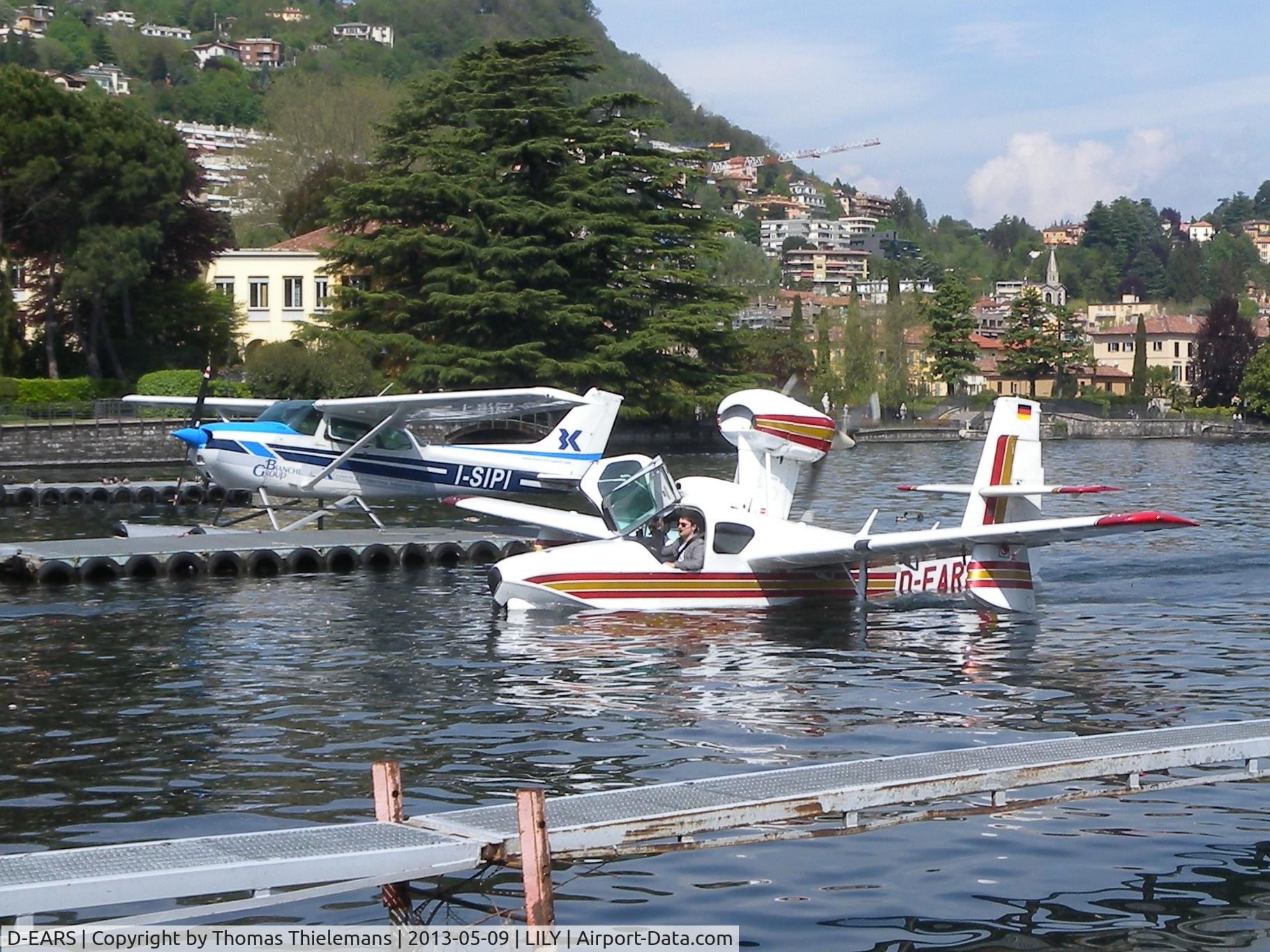 D-EARS, 1984 Lake LA-4-200 Buccaneer C/N 1106, next to I-SIPI