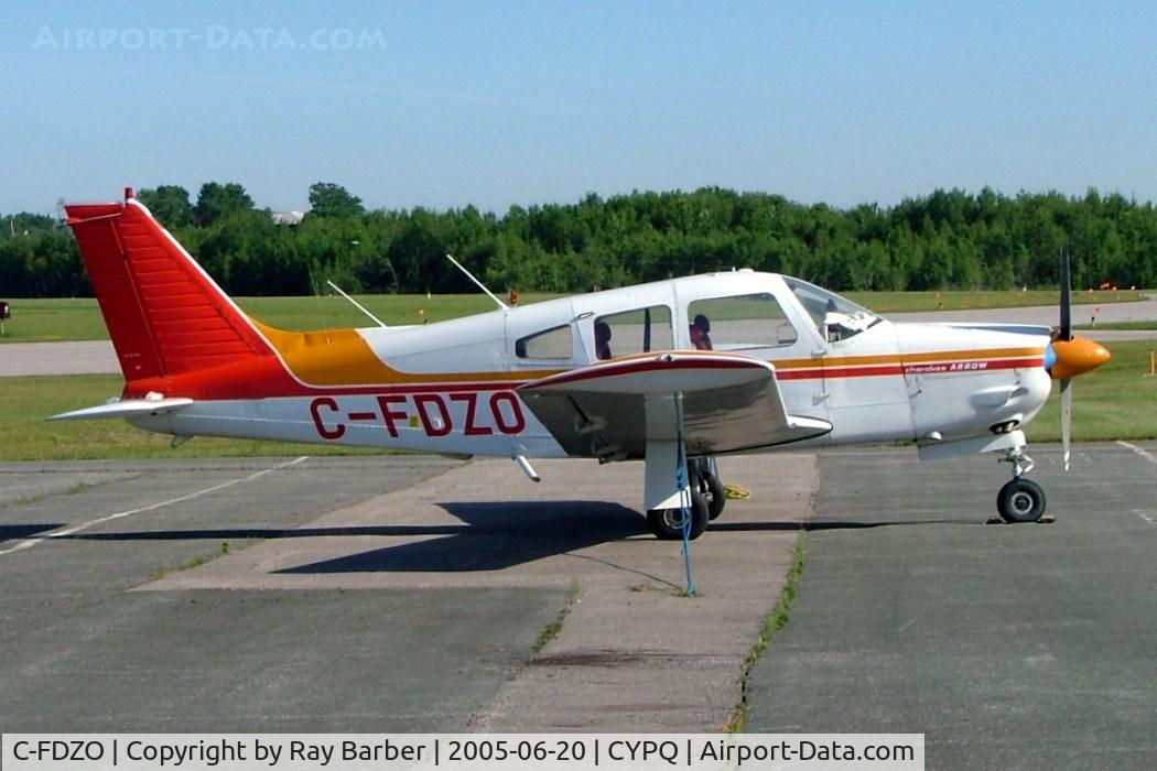 C-FDZO, 1976 Piper PA-28R-200 C/N 28R-7635450, Piper PA-28R-200 Cherokee Arrow II [28R-7635450] Peterborough~C 20/06/2005