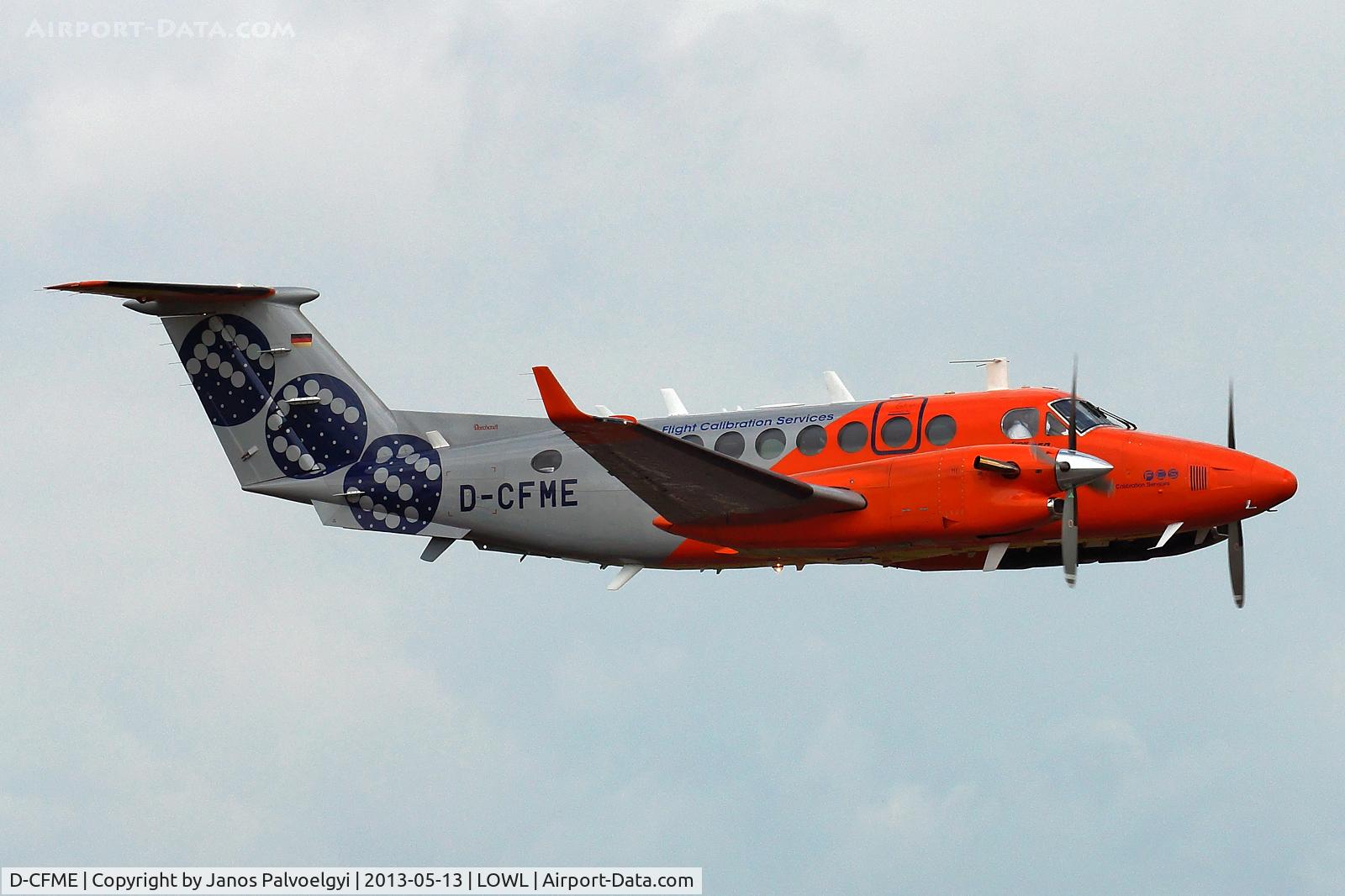 D-CFME, 2009 Hawker Beechcraft 350 King Air (B300) C/N FL-627, Flight Calibration Service Hawker Beechcraft 350 King Air (B300) Calibration-Flight in LOWL/LNZ