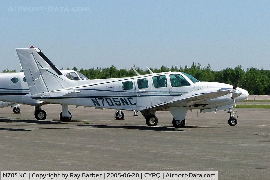N705NC, 1975 Beech 58 Baron C/N TH-595, Beech 58 Baron [TH-595] Peterborough~C 20/06/2005
