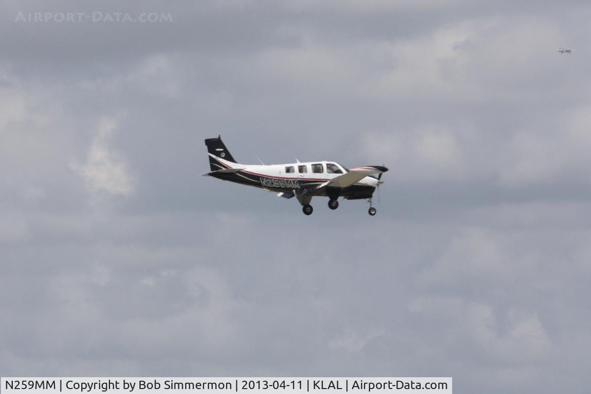 N259MM, 1986 Beech A36 Bonanza 36 C/N E-2311, Arriving at Sun N Fun 2013 - Lakeland, FL