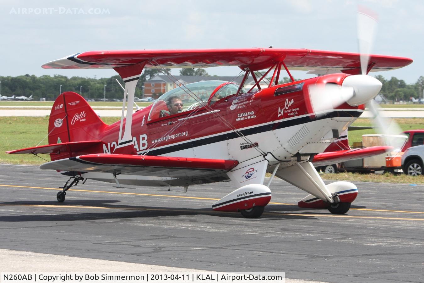 N260AB, 1989 Christen Pitts S-2B Special C/N 5175, Sun N Fun 2013 - Lakeland, FL