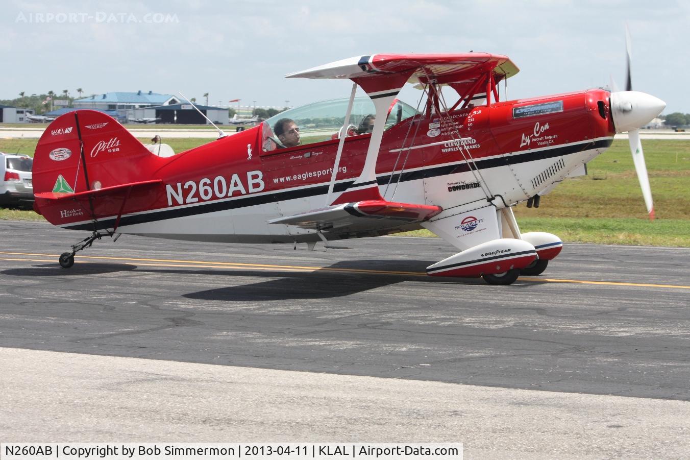 N260AB, 1989 Christen Pitts S-2B Special C/N 5175, Sun N Fun 2013 - Lakeland, FL