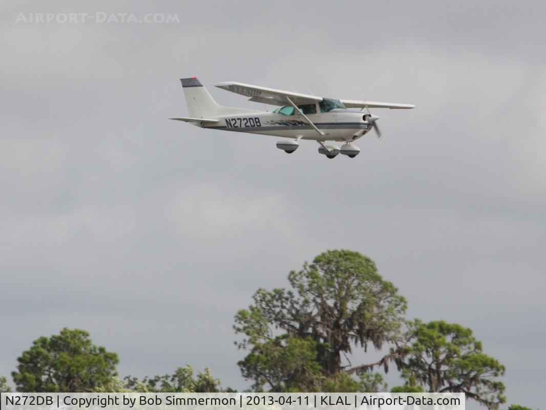 N272DB, 1973 Cessna 172M C/N 17261821, Arriving at Sun N Fun 2013 - Lakeland, FL