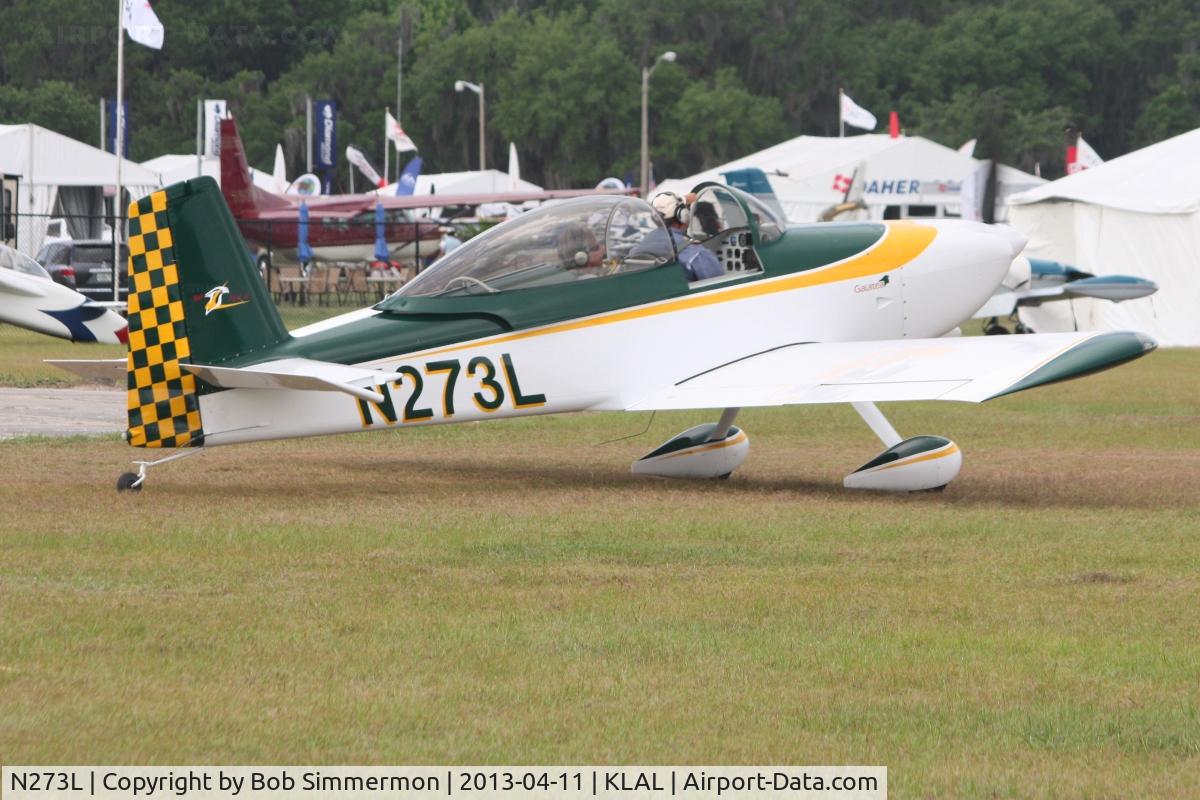 N273L, Vans RV-8 C/N 81666, Arriving at Sun N Fun 2013 - Lakeland, FL