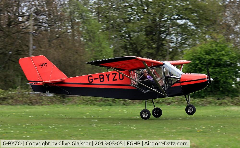 G-BYZO, 1999 Rans S-6ES Coyote II C/N PFA 204-13560, Originally owned in private hands in January 2000 and currently with and a trustee of, Golf Zulu Oscar Group since February 2010