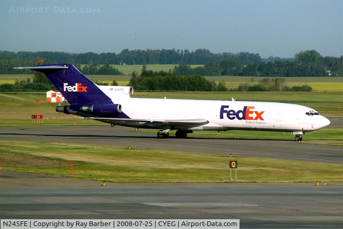 N245FE, 1979 Boeing 727-277F C/N 22016, Boeing 727-277F [22016] (FedEx) Edmonton-International~C 25/07/2008