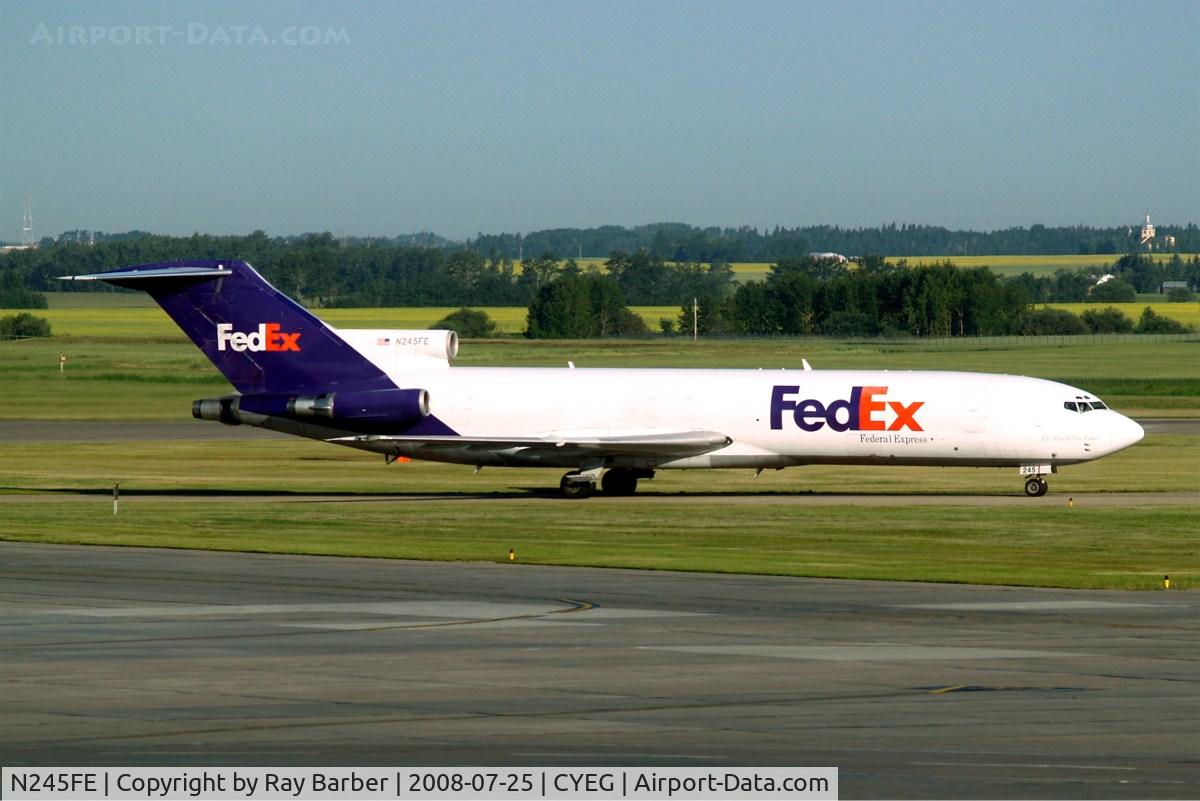 N245FE, 1979 Boeing 727-277F C/N 22016, Boeing 727-277F [22016] (FedEx) Edmonton-International~C 25/07/2008
