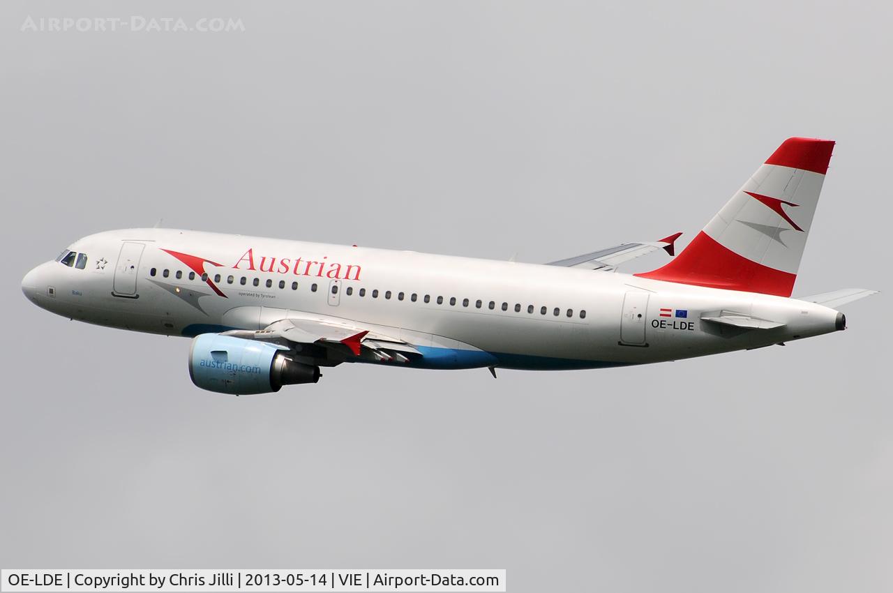 OE-LDE, 2005 Airbus A319-112 C/N 2494, Austrian Airlines