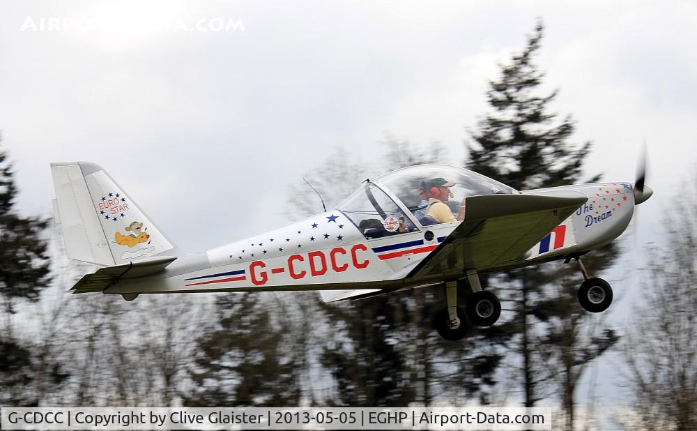 G-CDCC, 2004 Aerotechnik EV-97A Eurostar C/N PFA 315A-14262, Originally and currently in private hands in August 2004