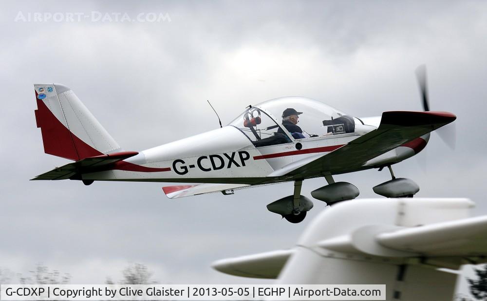 G-CDXP, 2006 Aerotechnik EV-97 Eurostar C/N PFA 315-14530, Originally and currently in private hands in April 2006