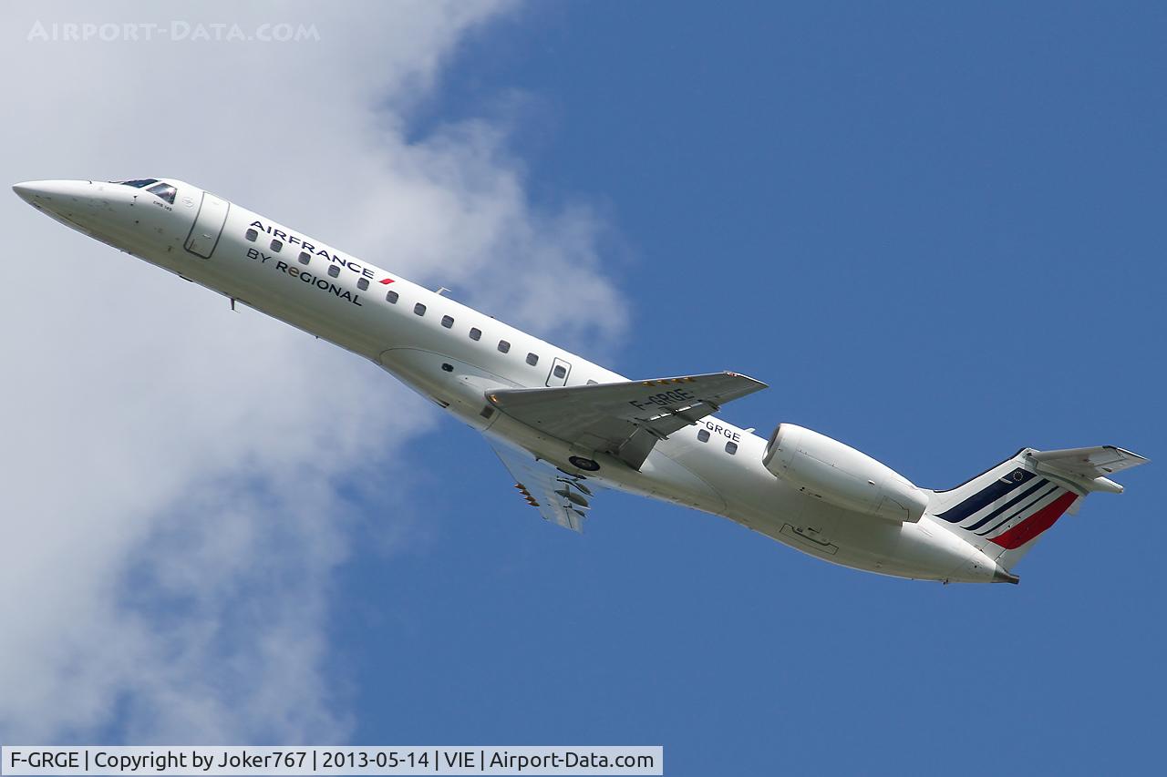 F-GRGE, 1998 Embraer EMB-145EU (ERJ-145EU) C/N 145047, Air France Regional