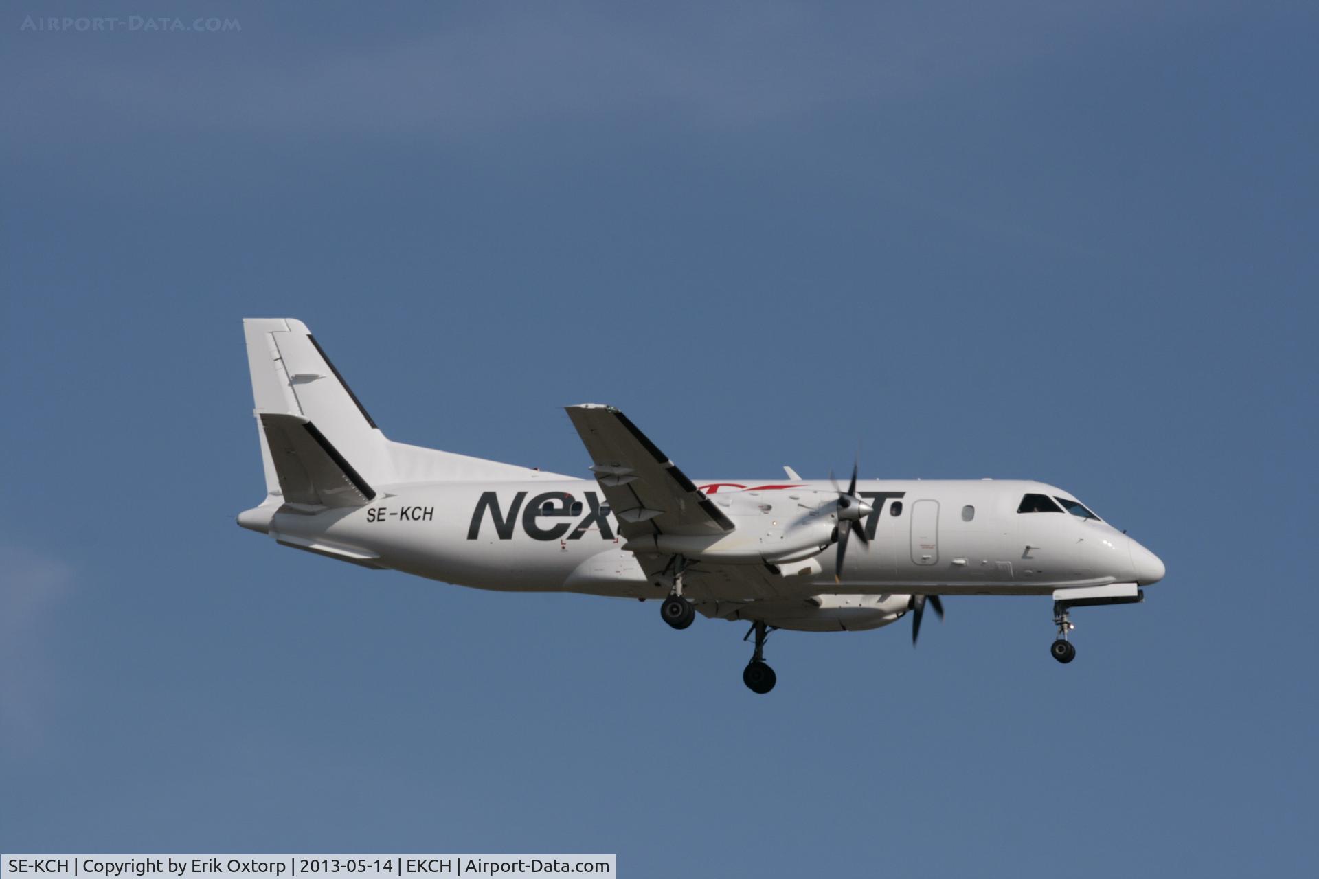 SE-KCH, 1989 Saab 340B C/N 340B-171, Landing rw 22L