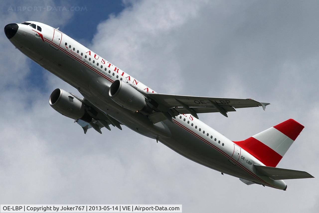 OE-LBP, 1998 Airbus A320-214 C/N 797, Austrian Airlines