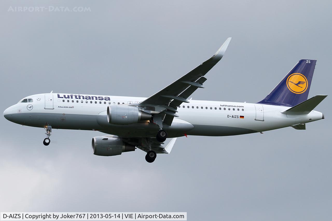 D-AIZS, 2013 Airbus A320-214 C/N 5557, Lufthansa
