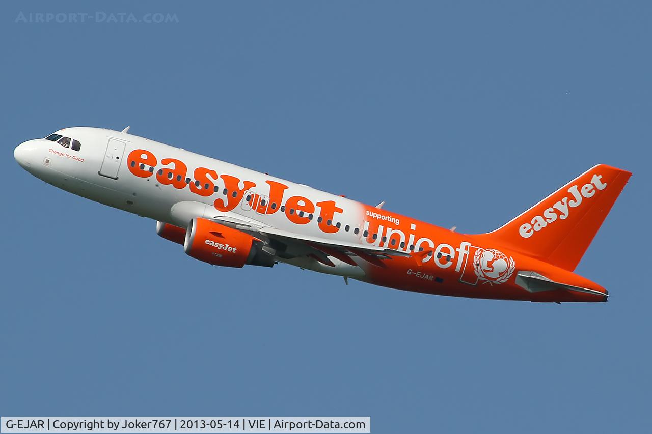 G-EJAR, 2005 Airbus A319-111 C/N 2412, Easyjet