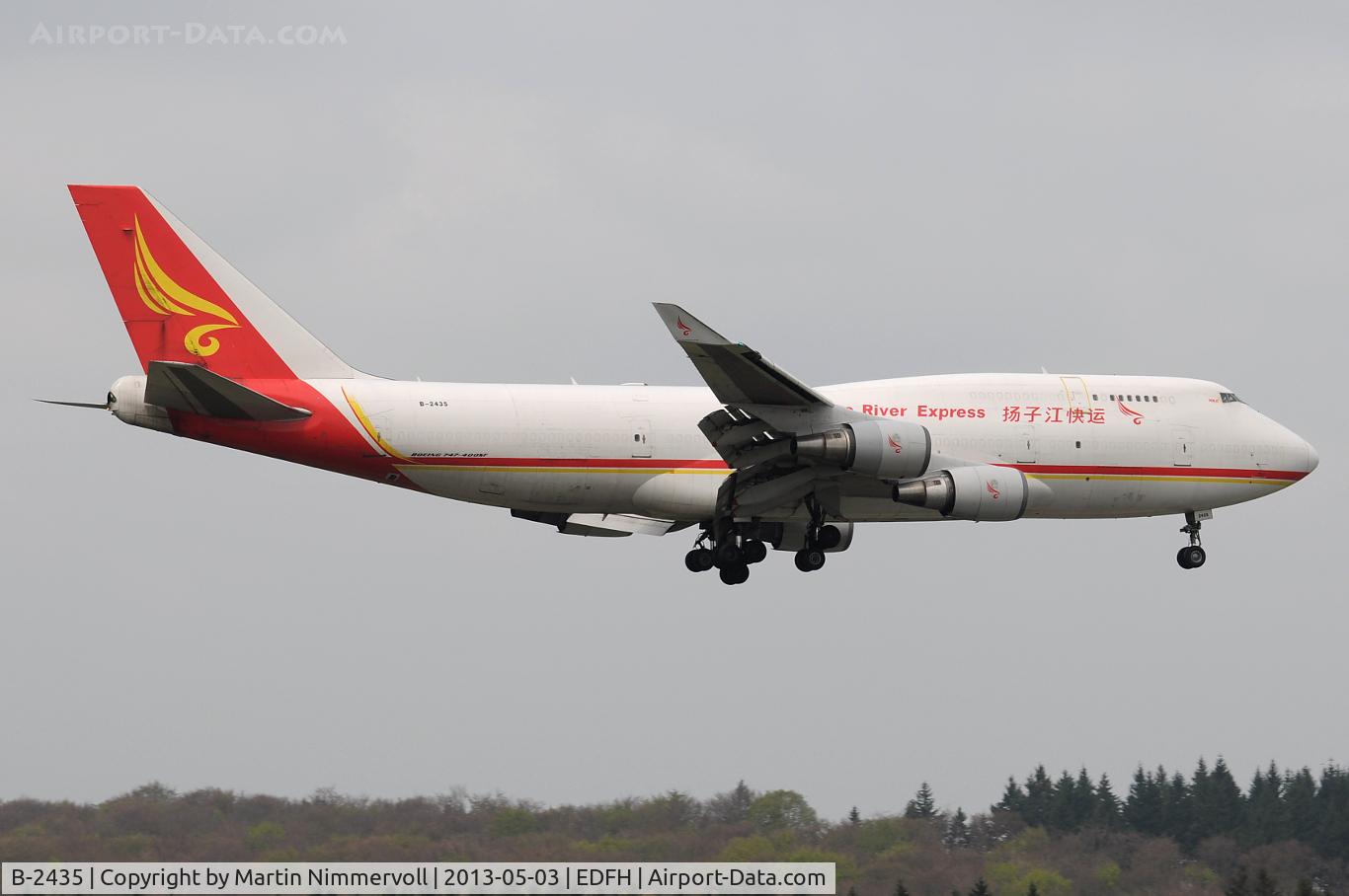 B-2435, 1997 Boeing 747-481(BDSF) C/N 28282, Yangtze River Express