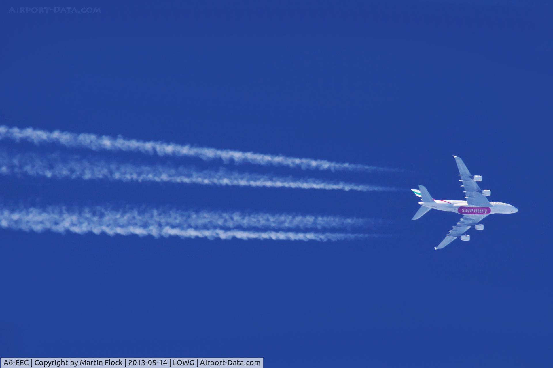 A6-EEC, 2012 Airbus A380-861 C/N 110, .....
