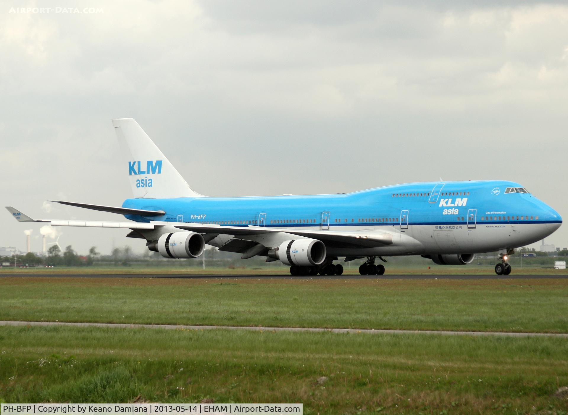 PH-BFP, 1993 Boeing 747-406BC C/N 26374, Polderbaan