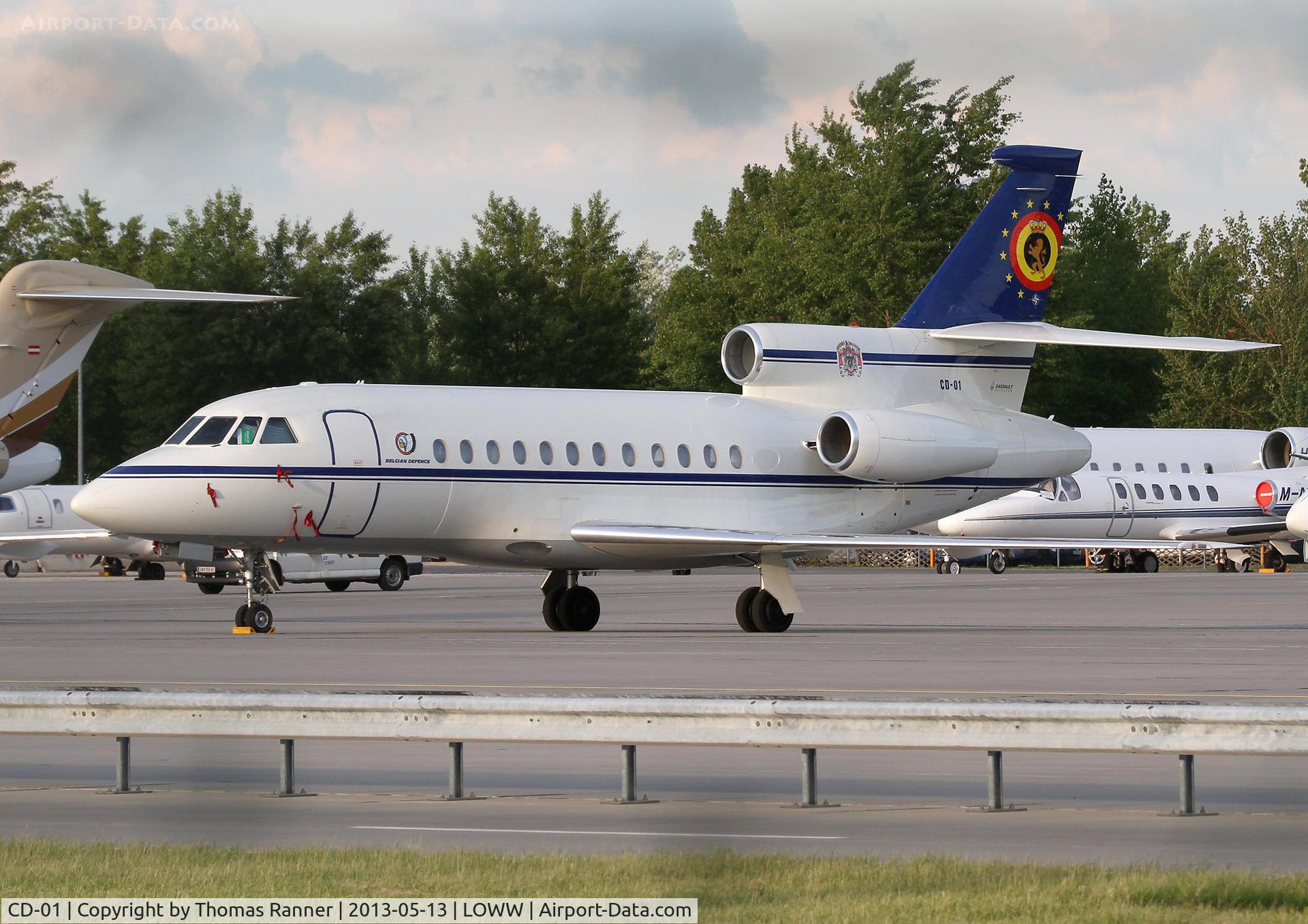 CD-01, 1991 Dassault Falcon 900B C/N 109, Belgian Air Force Falcon 900