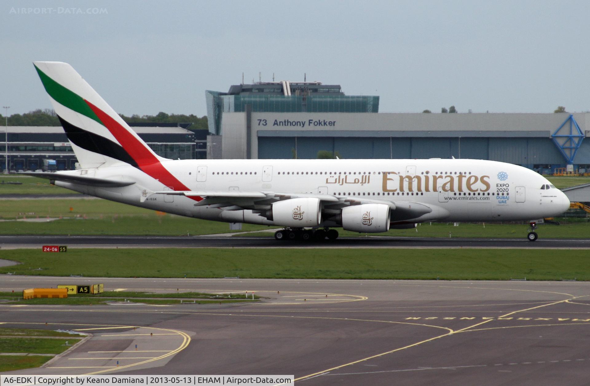 A6-EDK, 2010 Airbus A380-861 C/N 030, BIG fish