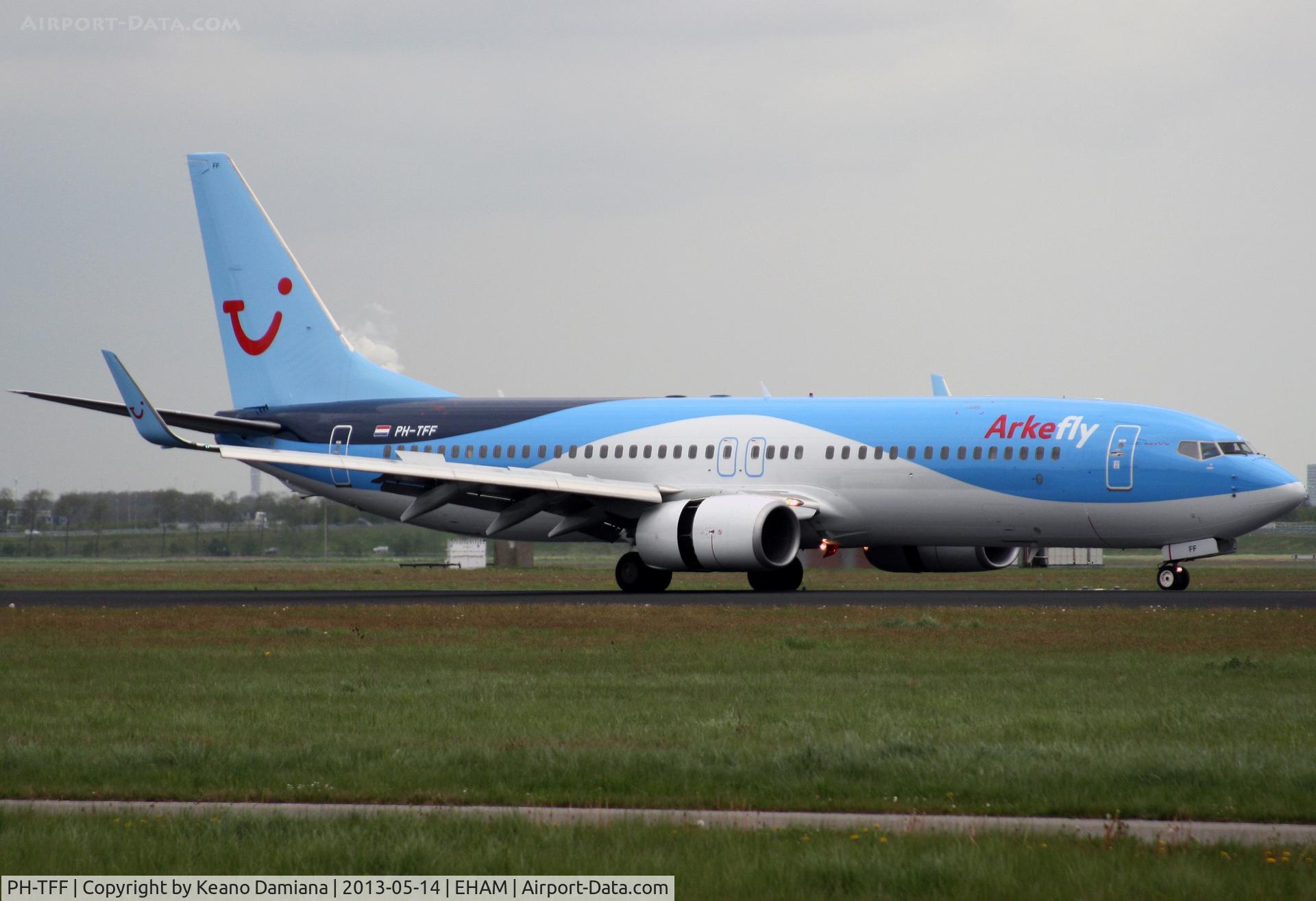 PH-TFF, 2007 Boeing 737-86N C/N 35220, Nice livery by Arkefly