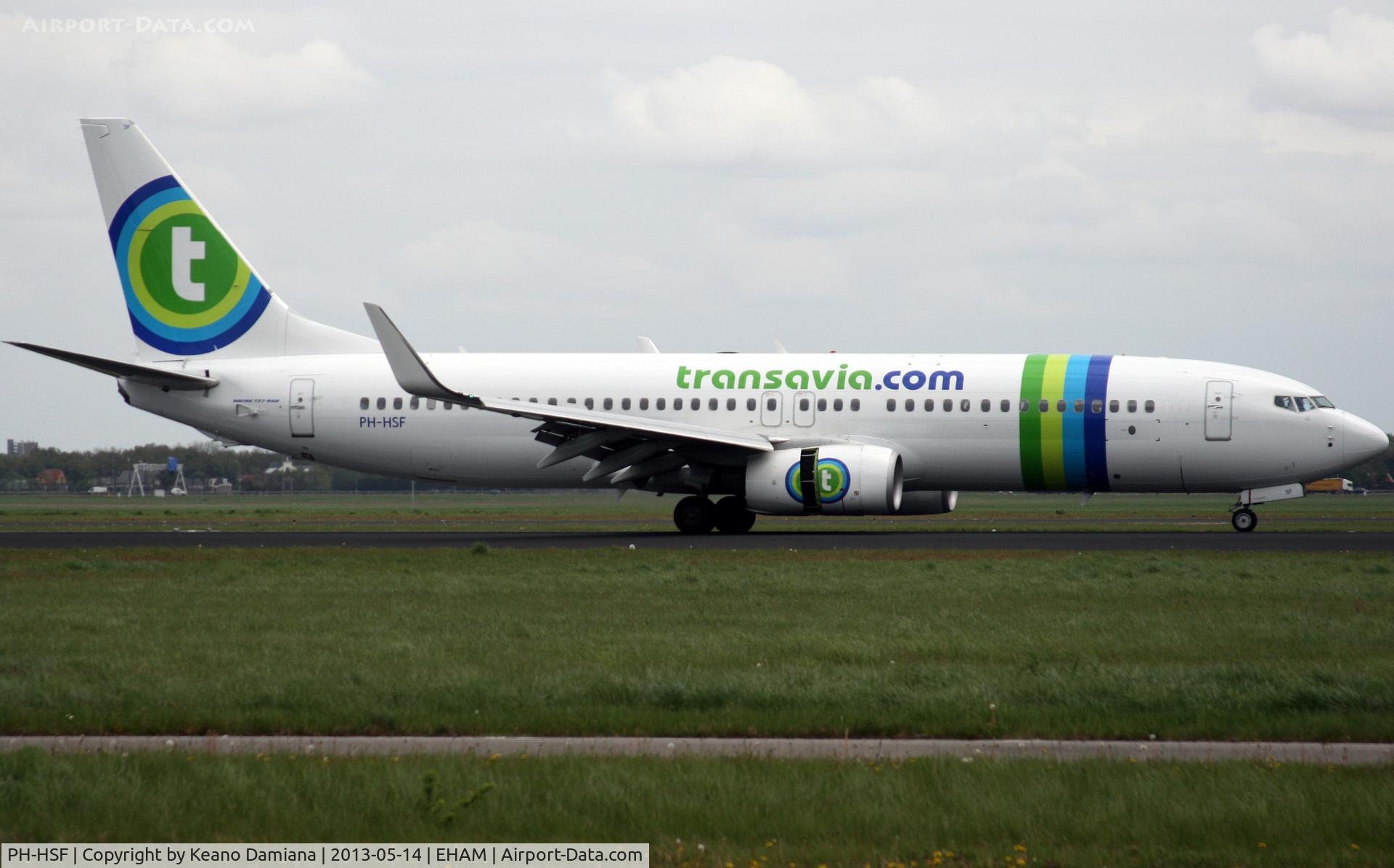 PH-HSF, 2012 Boeing 737-8K2 C/N 39261, A regular aircraft at Schiphol