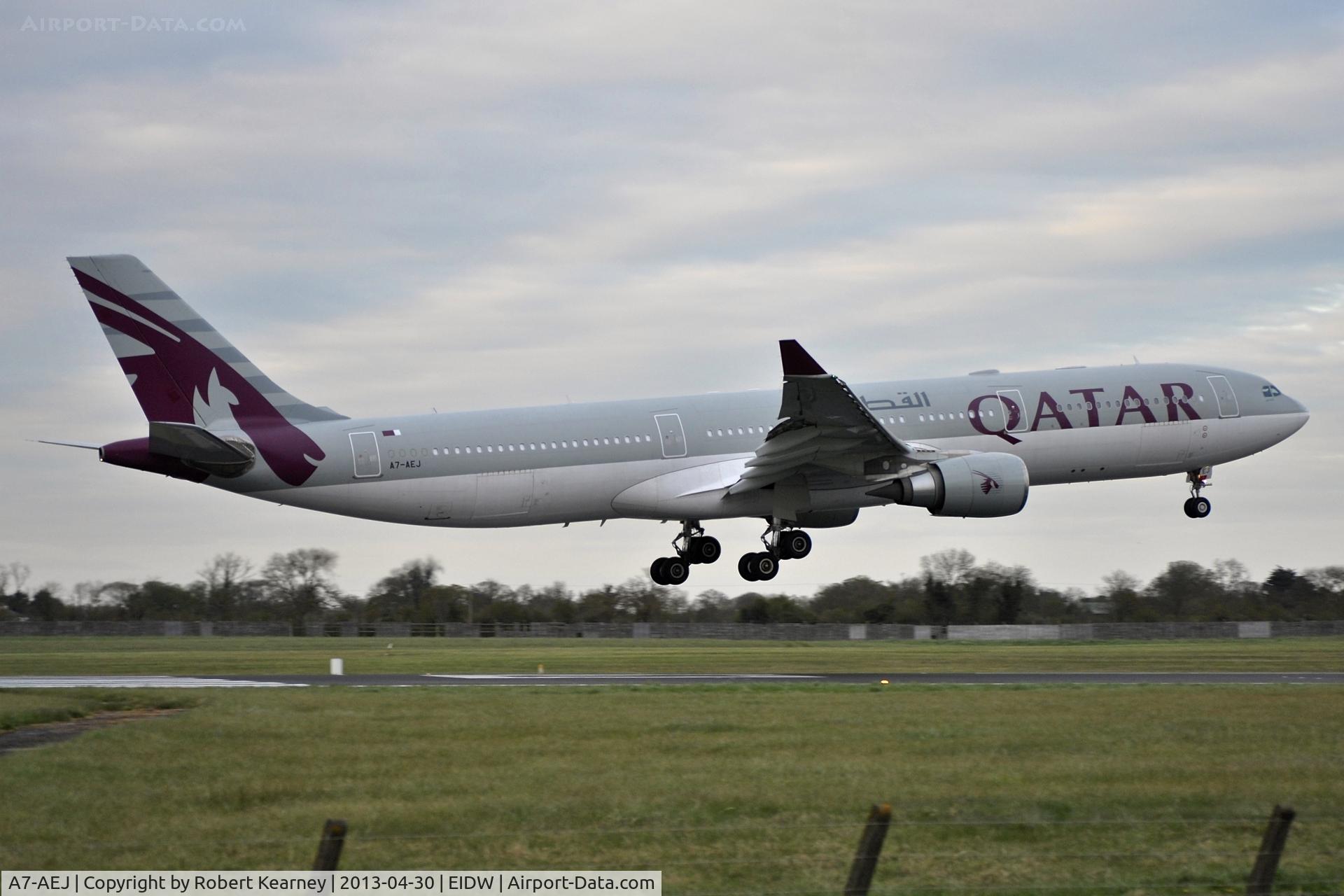 A7-AEJ, 2007 Airbus A330-302 C/N 826, Arriving for a painting