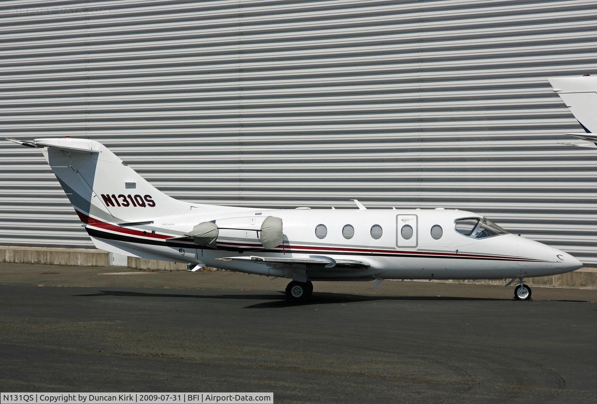 N131QS, Raytheon Aircraft Company 400A C/N RK-431, Parked in long-term parking