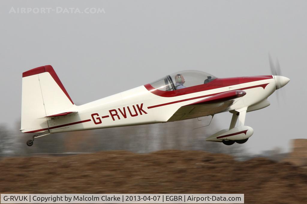 G-RVUK, 2006 Vans RV-7 C/N PFA 323-14441, Vans RV-7 at The Real Aeroplane Company's Spring Fly-In, Breighton Airfield, April 2013.