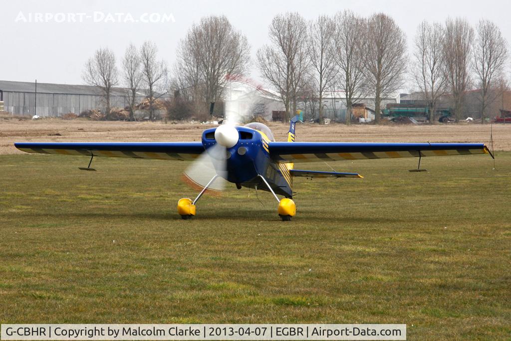 G-CBHR, 1993 Stephens Akro Laser Z200 C/N Q056, Laser Z200 at The Real Aeroplane Club's Spring Fly-In, Breighton Airfield, April 2013.