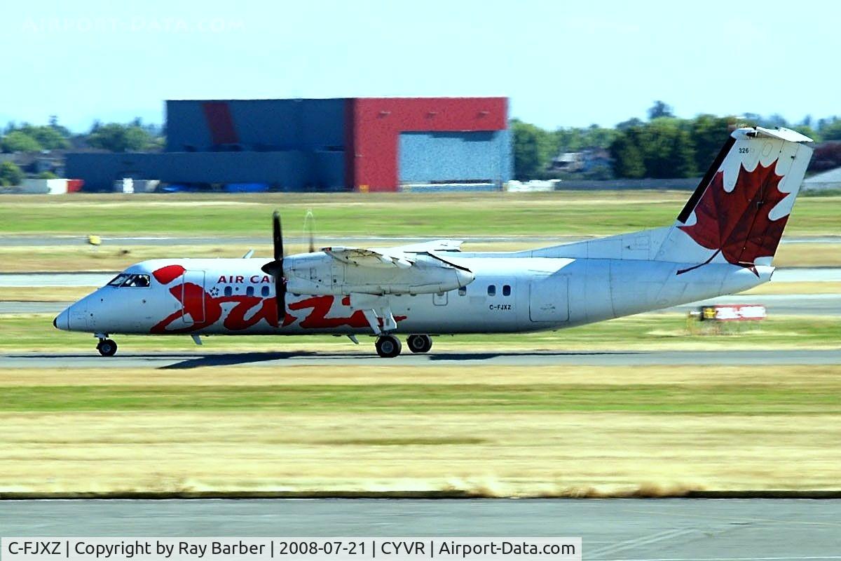C-FJXZ, 1991 De Havilland Canada DHC-8-311 Dash 8 C/N 264, De Havilland Canada DHC-8-311 Dash 8 [264] (Air Canada Jazz) Vancouver~C 21/07/2008