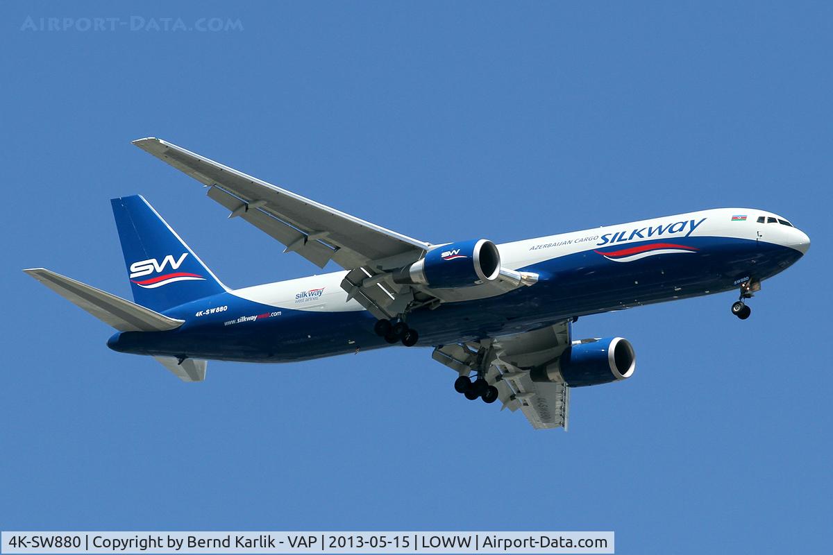 4K-SW880, 2012 Boeing 767-32LF C/N 41069, On approach to Rwy 11