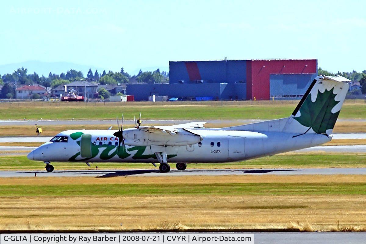 C-GLTA, 1989 De Havilland Canada DHC-8-301 Dash 8 C/N 154, De Havilland Canada DHC-8-301 Dash 8 [154] (Air Canada Jazz) Vancouver~C 21/07/2008