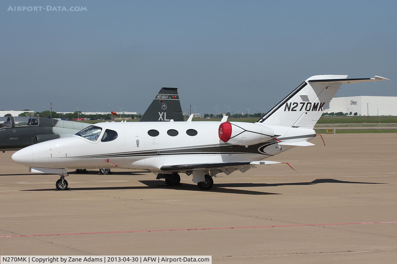 N270MK, 2009 Cessna 510 Citation Mustang Citation Mustang C/N 510-0241, At Alliance Airport - Fort Worth, TX