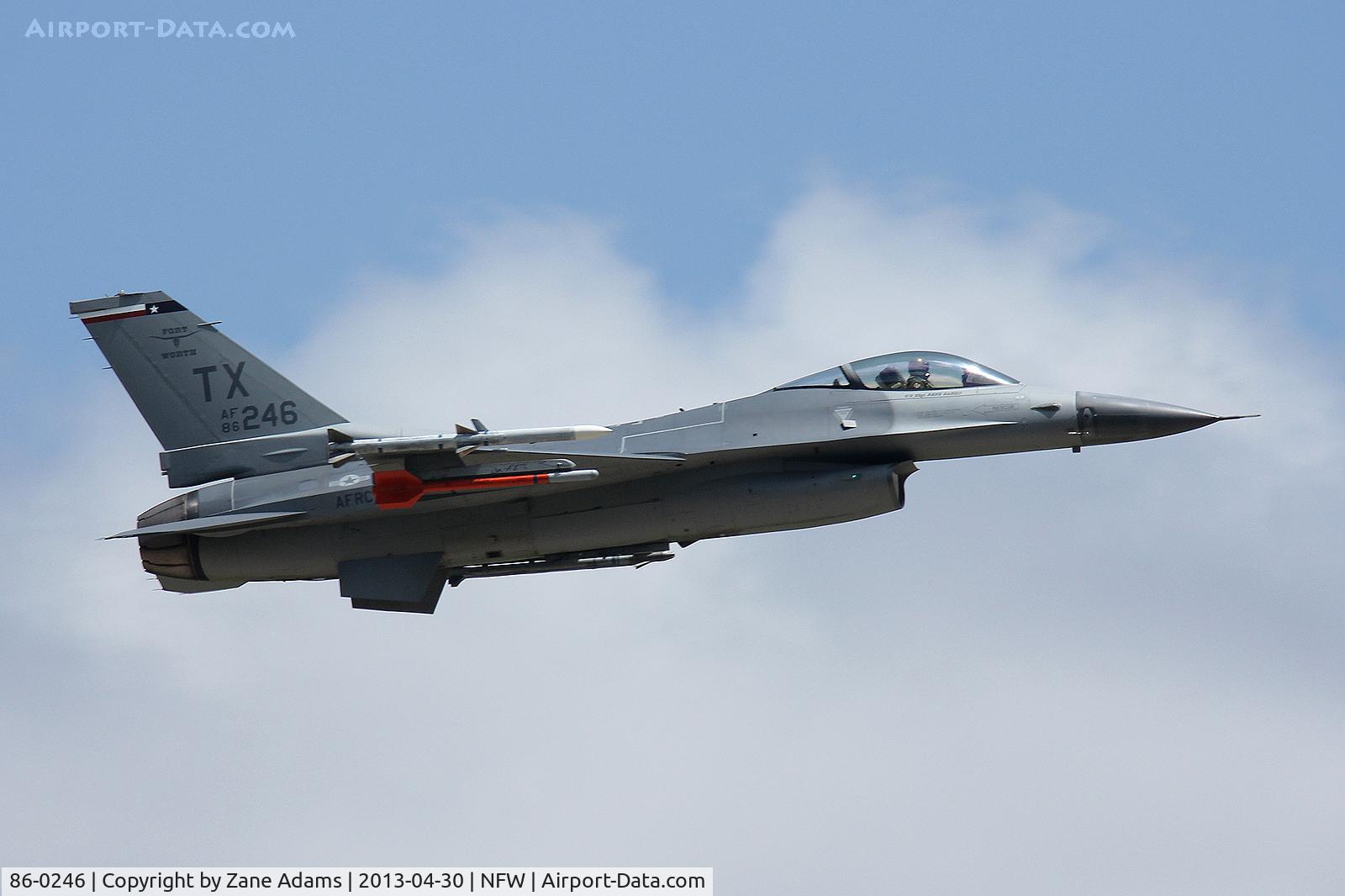 86-0246, 1986 General Dynamics F-16C Fighting Falcon C/N 5C-352, 301st Fighter Wing F-16 at NASJRB Fort Worth