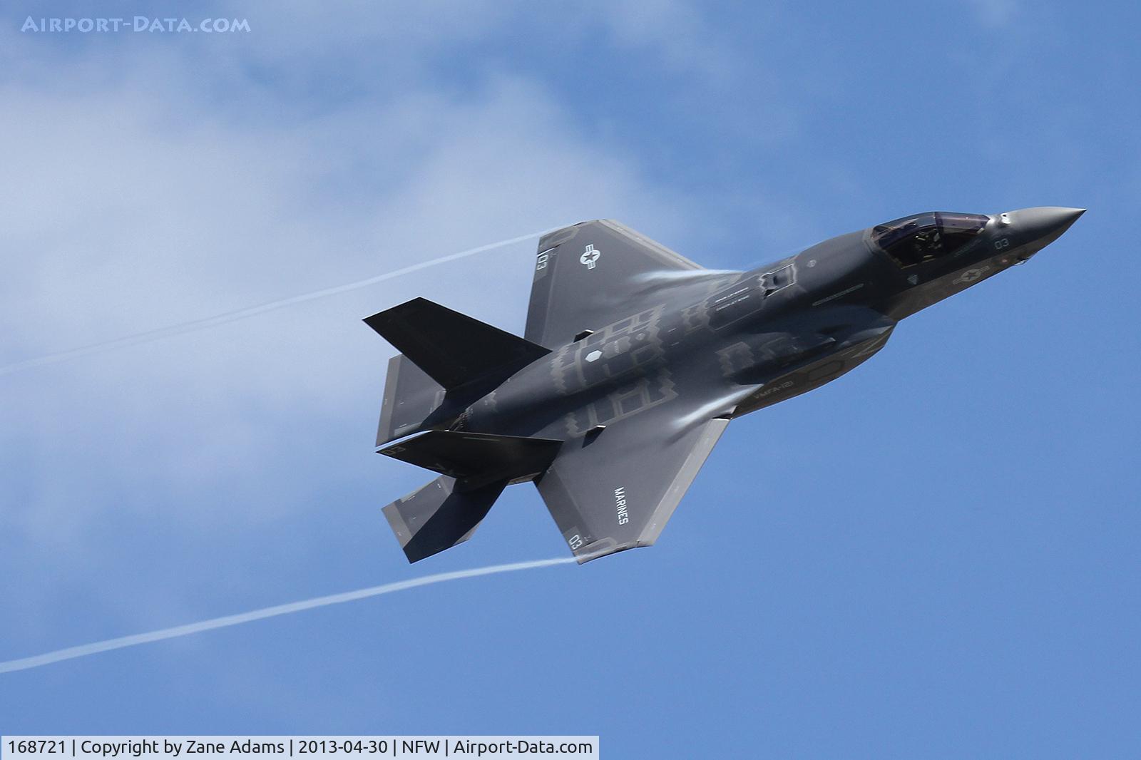 168721, 2012 Lockheed Martin F-35B Lightning II C/N BF-23, US Marine Corps F-35B test flight at NASJRB Fort Worth