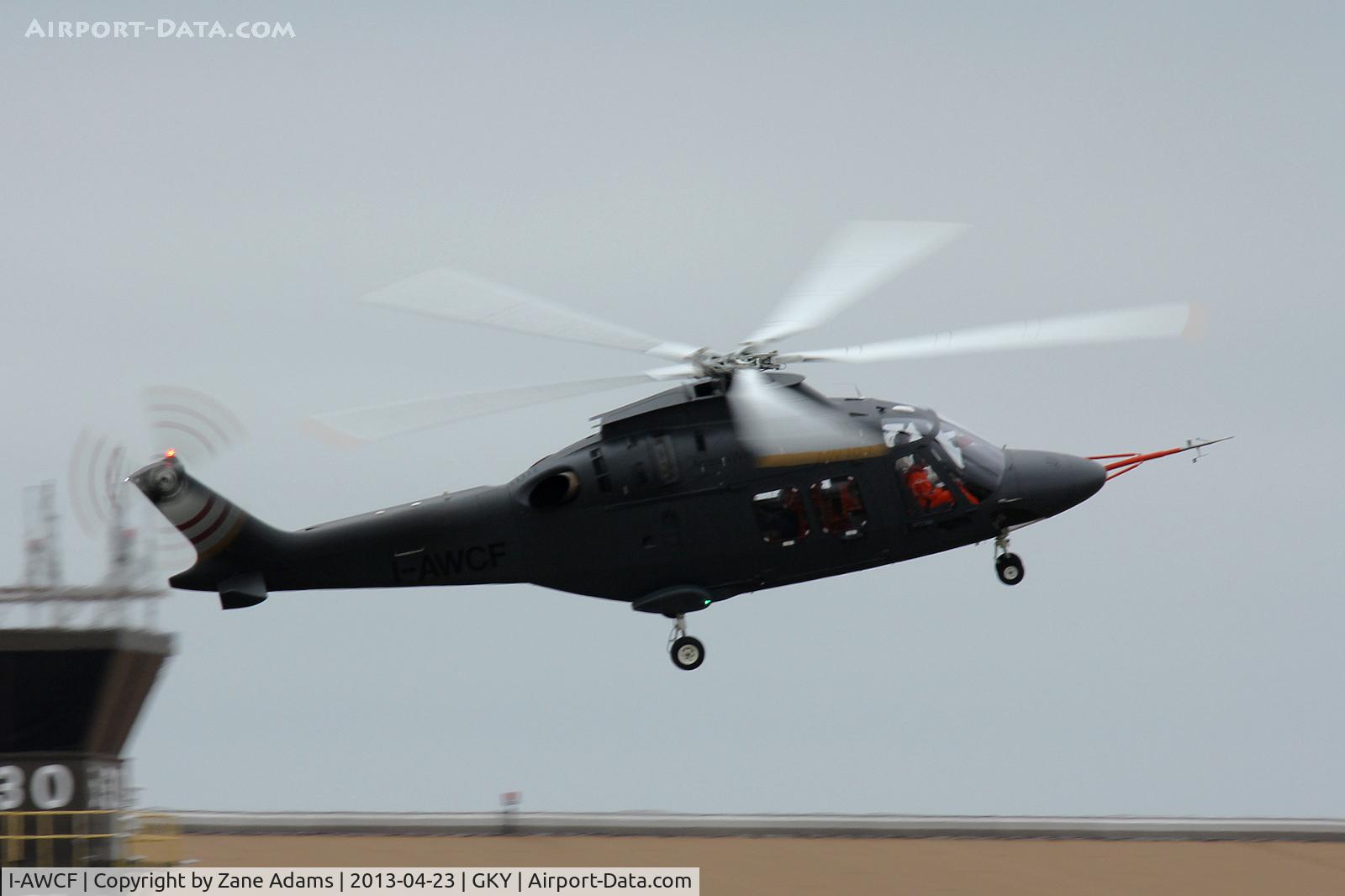 I-AWCF, 2012 AgustaWestland AW169 C/N 69003, Agusta AW169 test flight at Arlington Municipal Airport