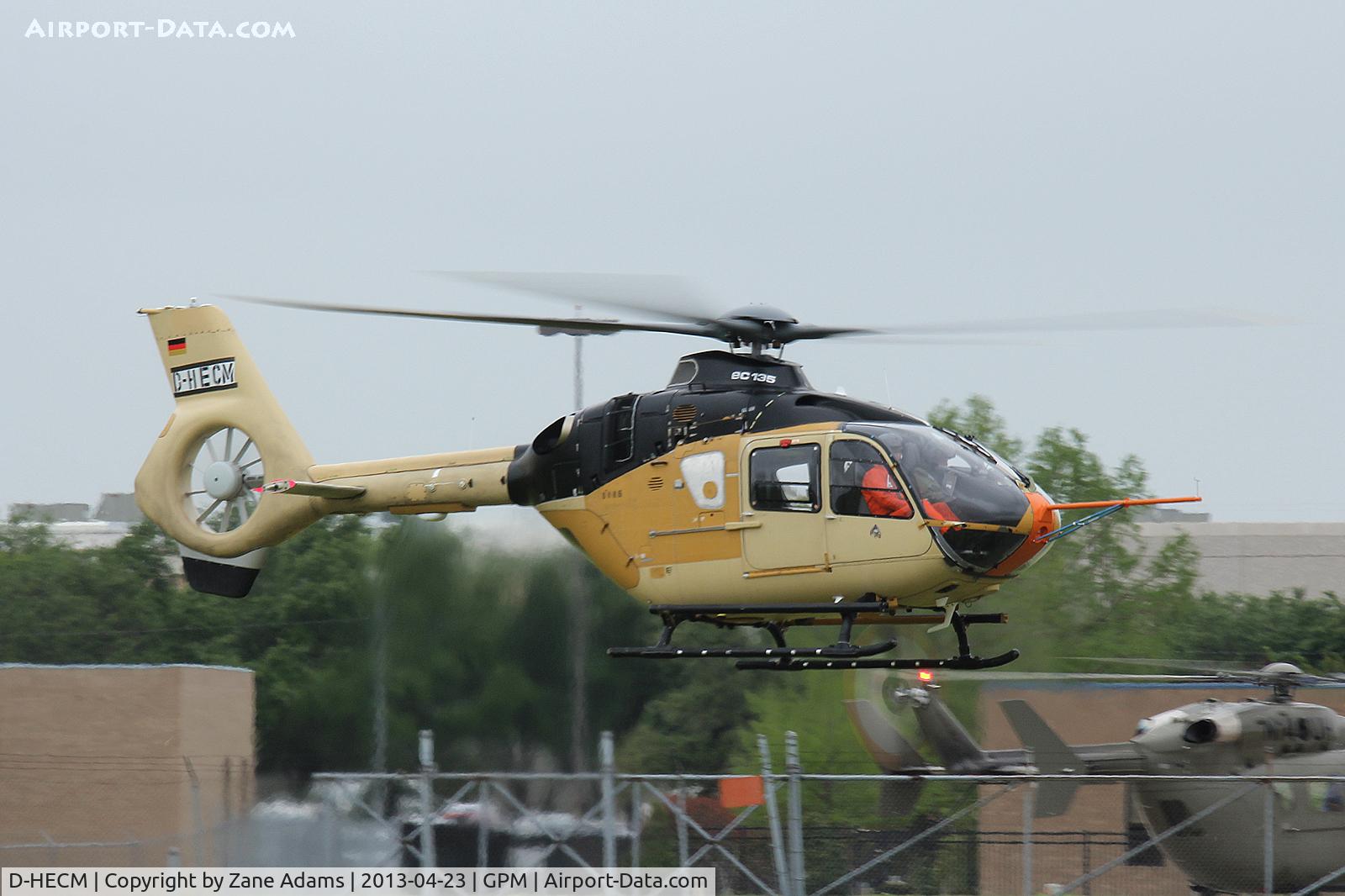 D-HECM, 2012 Eurocopter EC-635 (EC-135) C/N 0886, Eurocopter at Grand Prairie Municipal