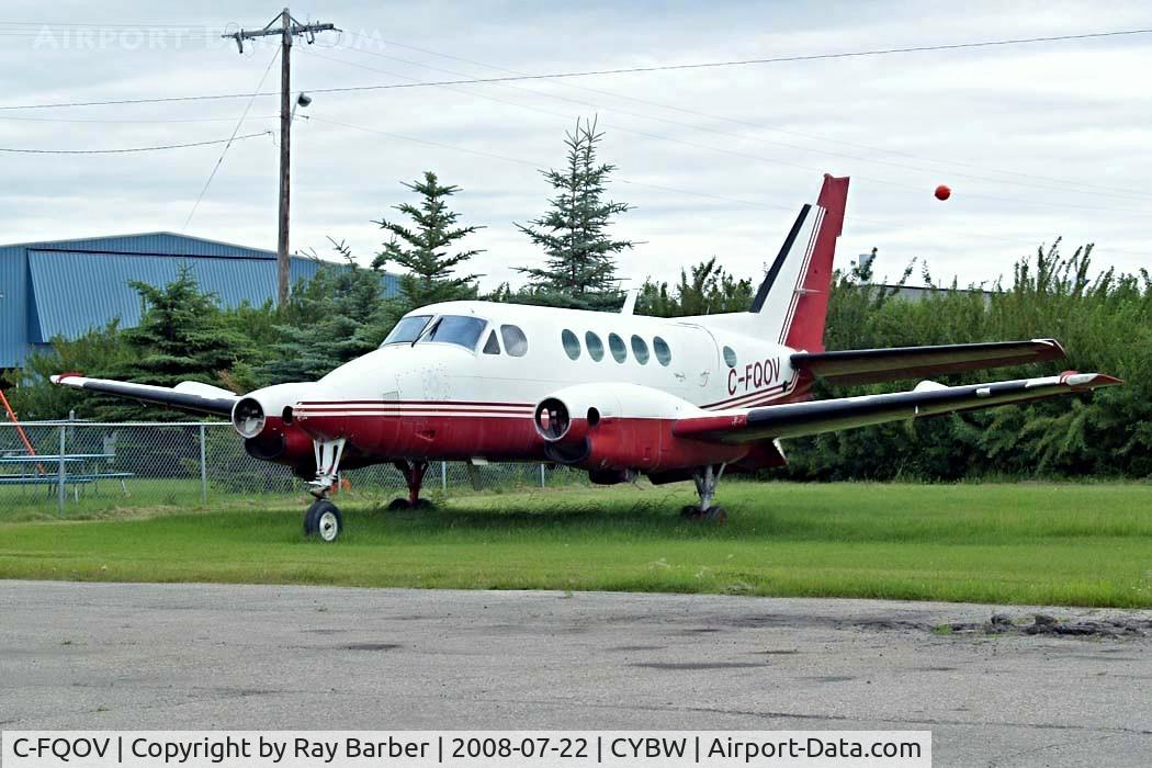 C-FQOV, 1970 Beech 100 King Air C/N B-38, Beech 100 King Air [B-38] (Rocky Mountain Aircraft) Calgary-Springbank~C 22/07/2008