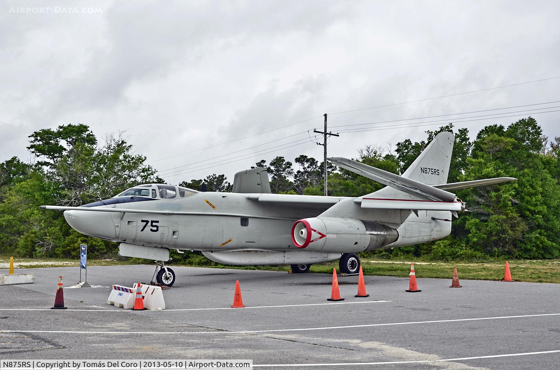 N875RS, 1960 Douglas EA-3B Skywarrior C/N 12111, USA - Navy
Douglas EA-3B Skywarrior N875RS / 75 (cn 12111) (Raytheon Flight Test Operations)

This aircraft took part in Operation Desert Storm wearing bureau number 144865.

National Naval Aviation Museum
TDelCoro
May 10, 2013