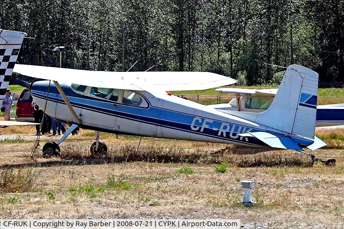 CF-RUK, 1955 Cessna 180 C/N 32084, Cessna 180 [32084] Pitt Meadows~C 21/07/2008