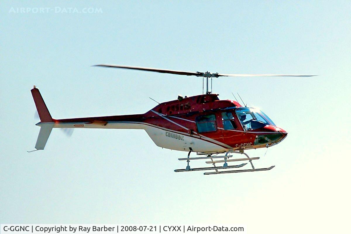 C-GGNC, 1976 Bell 206B JetRanger II C/N 2123, Bell 206B Jet Ranger II [2123] (Chinook Helicopters) Abbotsford~C 21/07/2008