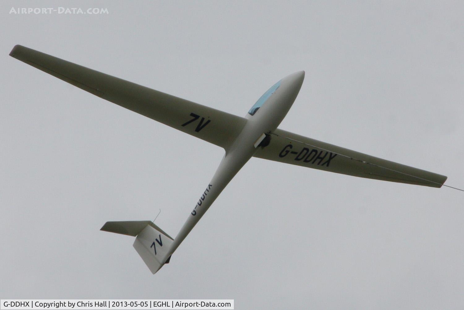 G-DDHX, 1976 Schempp-Hirth Standard Cirrus B C/N 635, at Lasham airfield