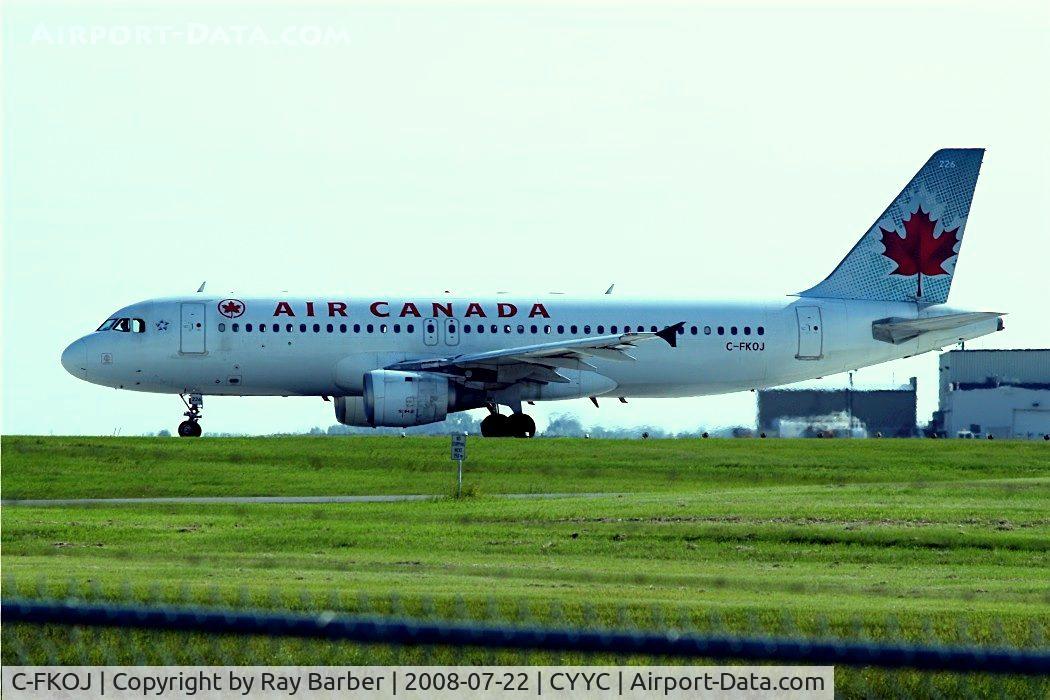 C-FKOJ, 1991 Airbus A320-211 C/N 330, Airbus A320-211 [0330] (Air Canada) Calgary-International~C 22/07/2008