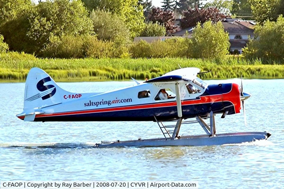 C-FAOP, 1958 De Havilland Canada DHC-2 Beaver Mk.1 C/N 1249, De Havilland Canada DHC-2 Beaver [1249] (Salt Spring Island Air) Vancouver~C 20/07/2008
