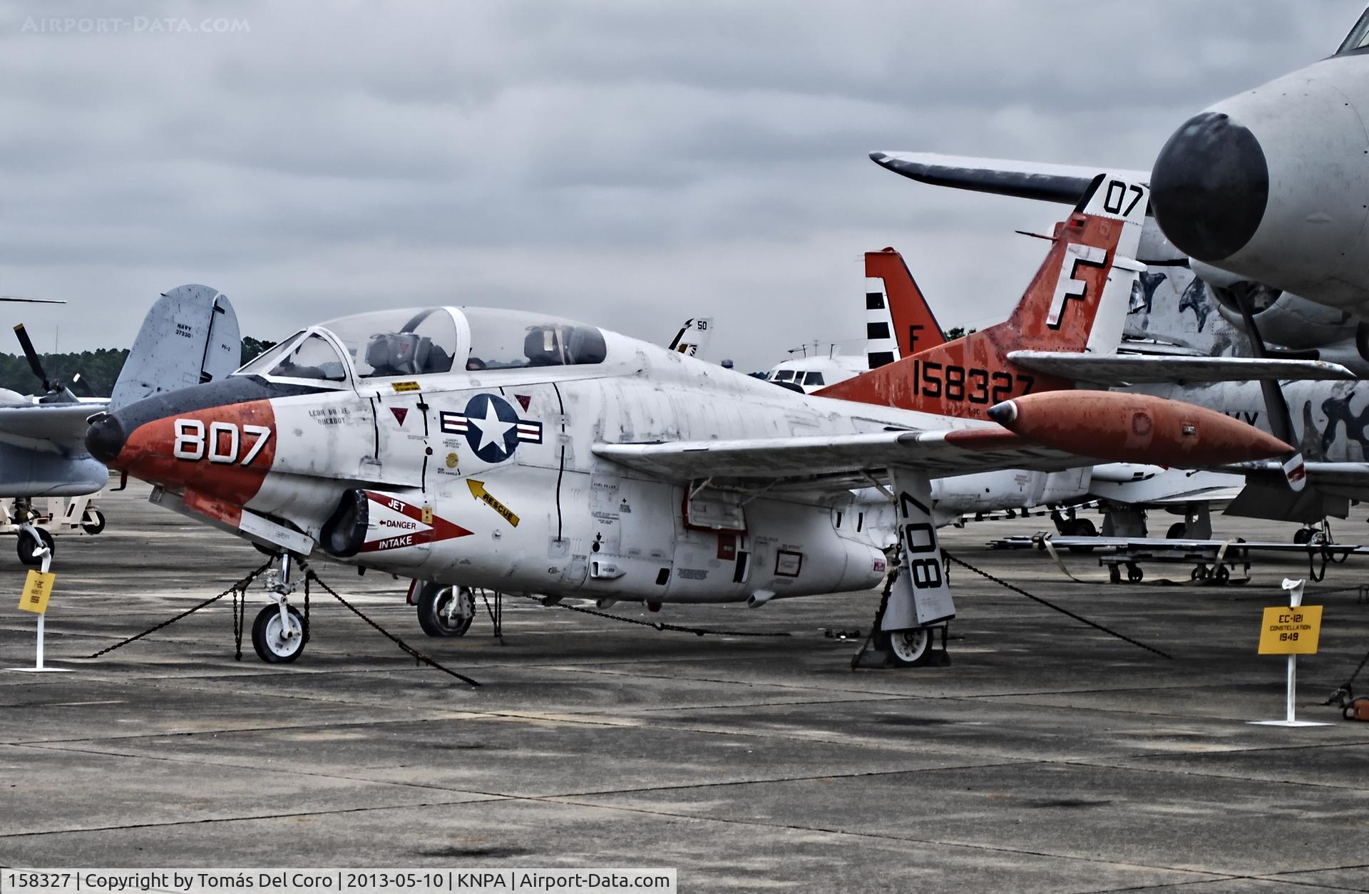158327, Rockwell T-2C Buckeye C/N 340-18, 158327 Rockwell T-2C Buckeye C/N 340-18 F-807

National Naval Aviation Museum
PDumas - TDelCoro
May 10, 2013