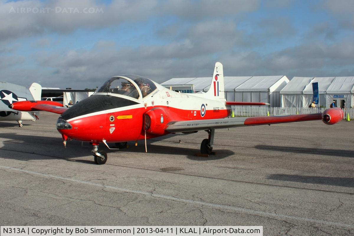 N313A, 1974 BAC 84 Jet Provost T.5A C/N EEP/JP/970, Sun N Fun 2013 - Lakeland, FL