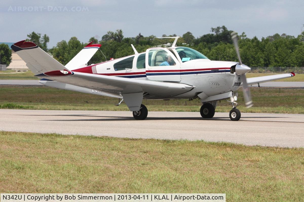 N342U, 1971 Beech V35B Bonanza C/N D-9251, Sun N Fun 2013 - Lakeland, FL
