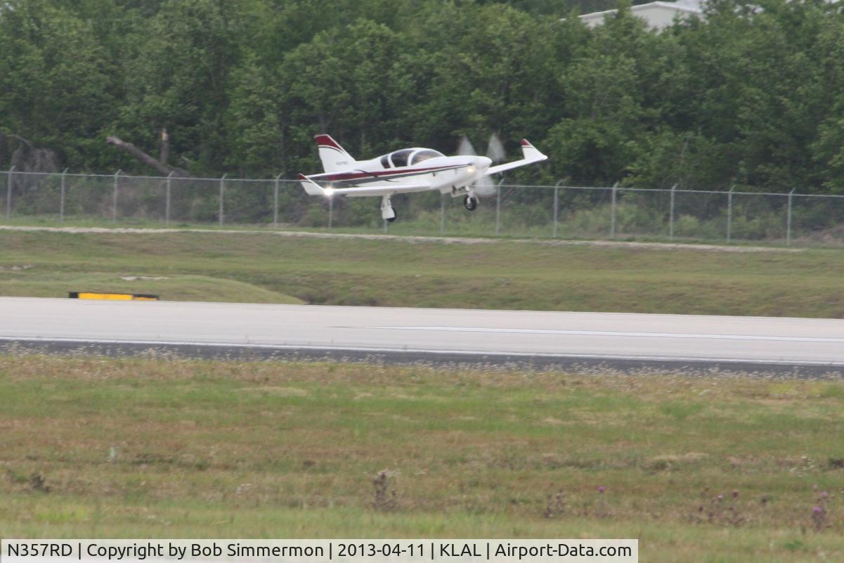 N357RD, Glasair 1RG C/N 111357, Arriving at Sun N Fun 2013 - Lakeland, FL